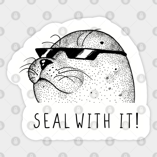 Seal with it Sticker by popcornpunk